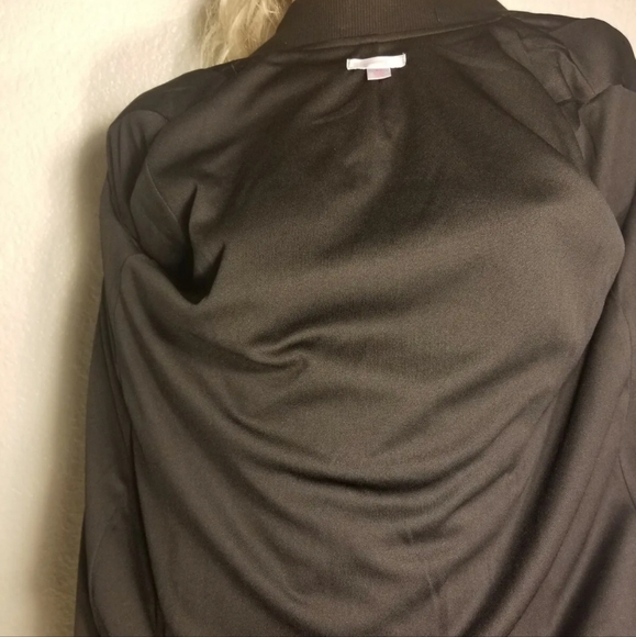 Women's black jacket floral Blouse lining full zip various sizes - Picture 4 of 8